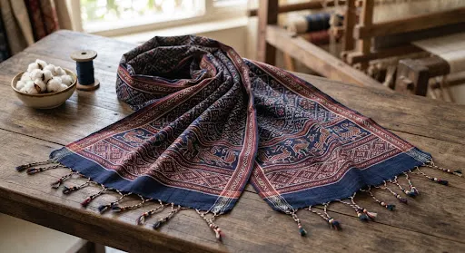 Sambalpuri Cotton Stole